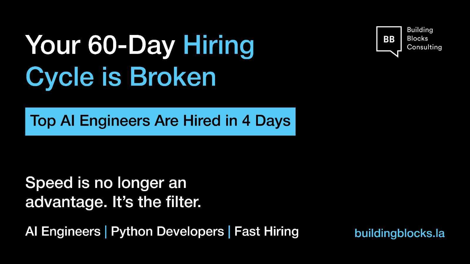 The 4-Day “Time-to-Hire” Benchmark: Why Your 60-Day Cycle is Costing You the Top 1%